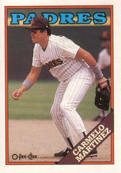 1988 O-Pee-Chee Baseball Cards 148     Carmelo Martinez